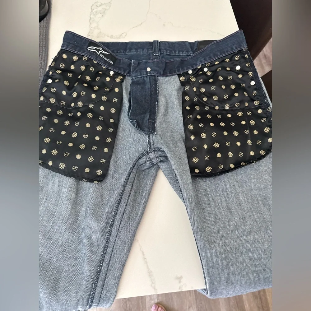 Men’s Alpinestar Riding Jeans Bootcut Size 36x32